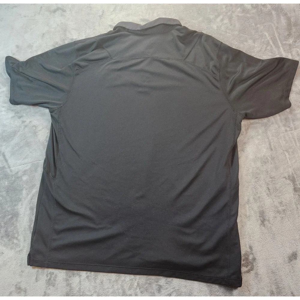 Nike Polo Mens Black XL Dri Fit Ohio State Buckeyes OSU Coaches Sideline